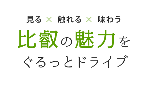 比叡の魅力をぐるっとドライブ