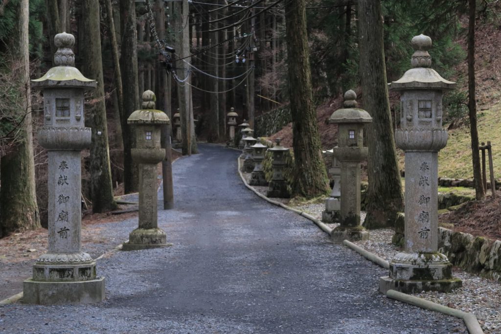 苔むす参道／比叡山ウェブ