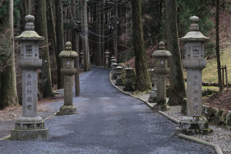 苔むす参道／比叡山ウェブ