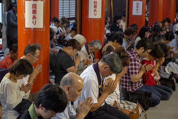 千日回峰行者 特別祈祷／比叡山ウェブ